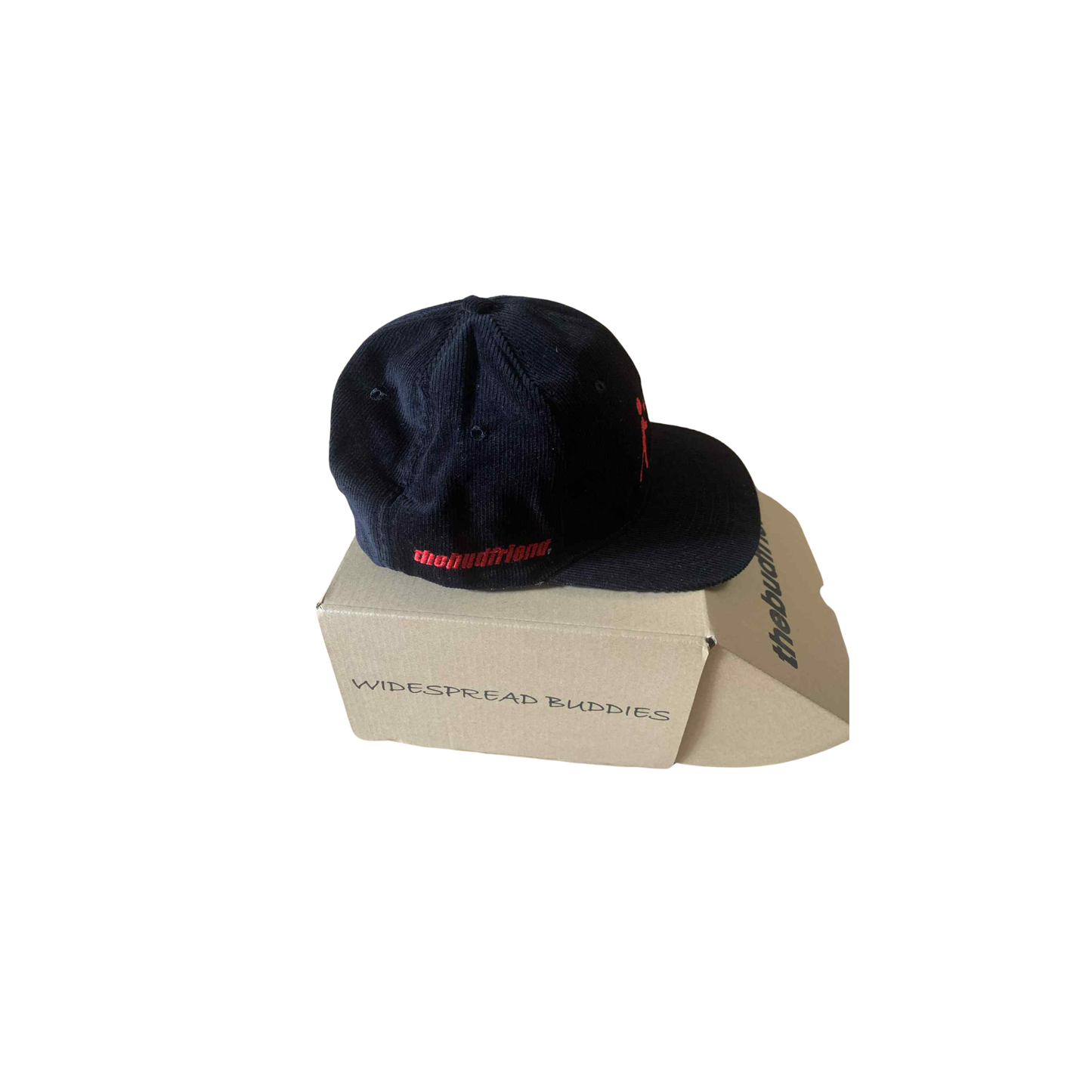 thebudfriend - CORDUROY CAP BLACK