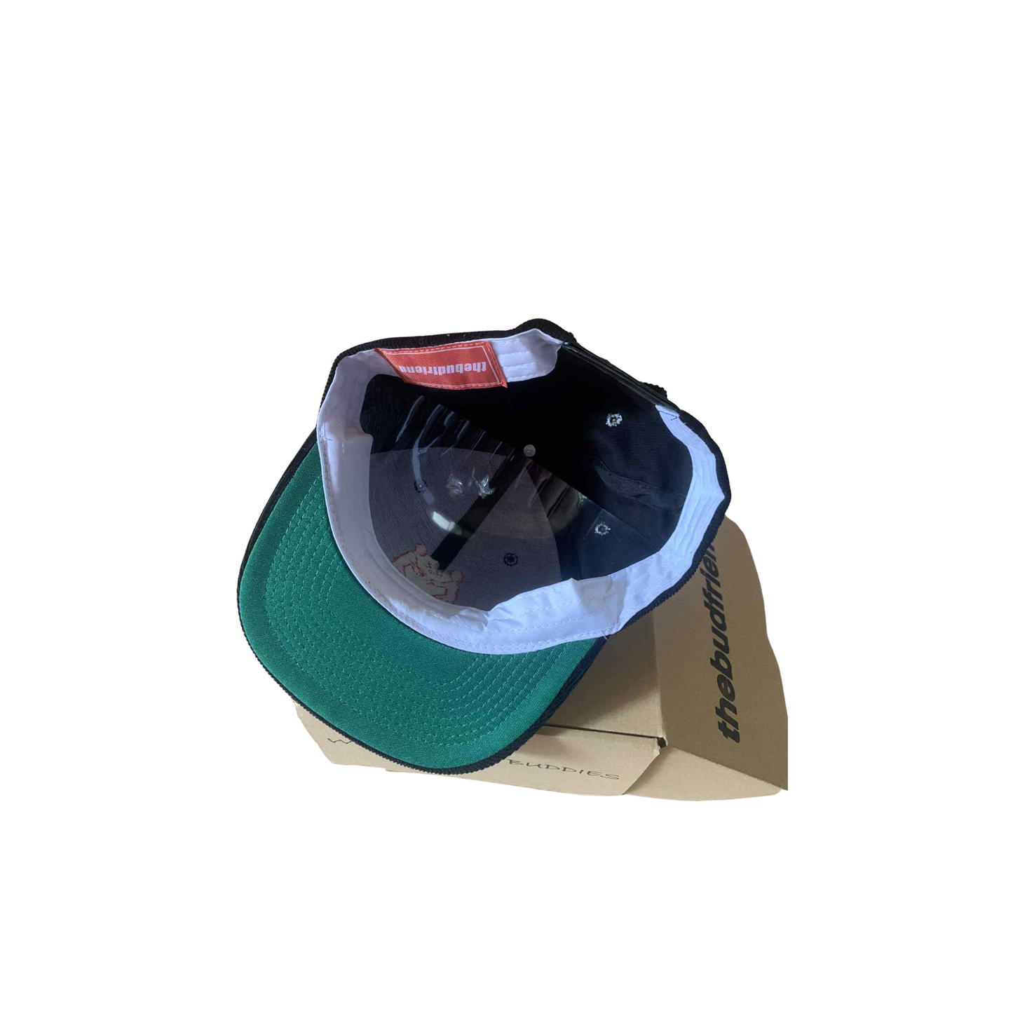 thebudfriend - CORDUROY CAP BLACK
