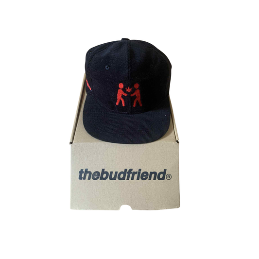 thebudfriend - CORDUROY CAP BLACK