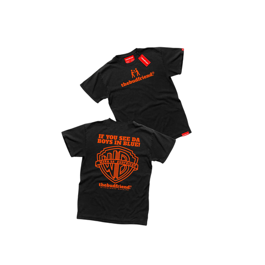 thebudfriend - SHIELD TEE BLACK