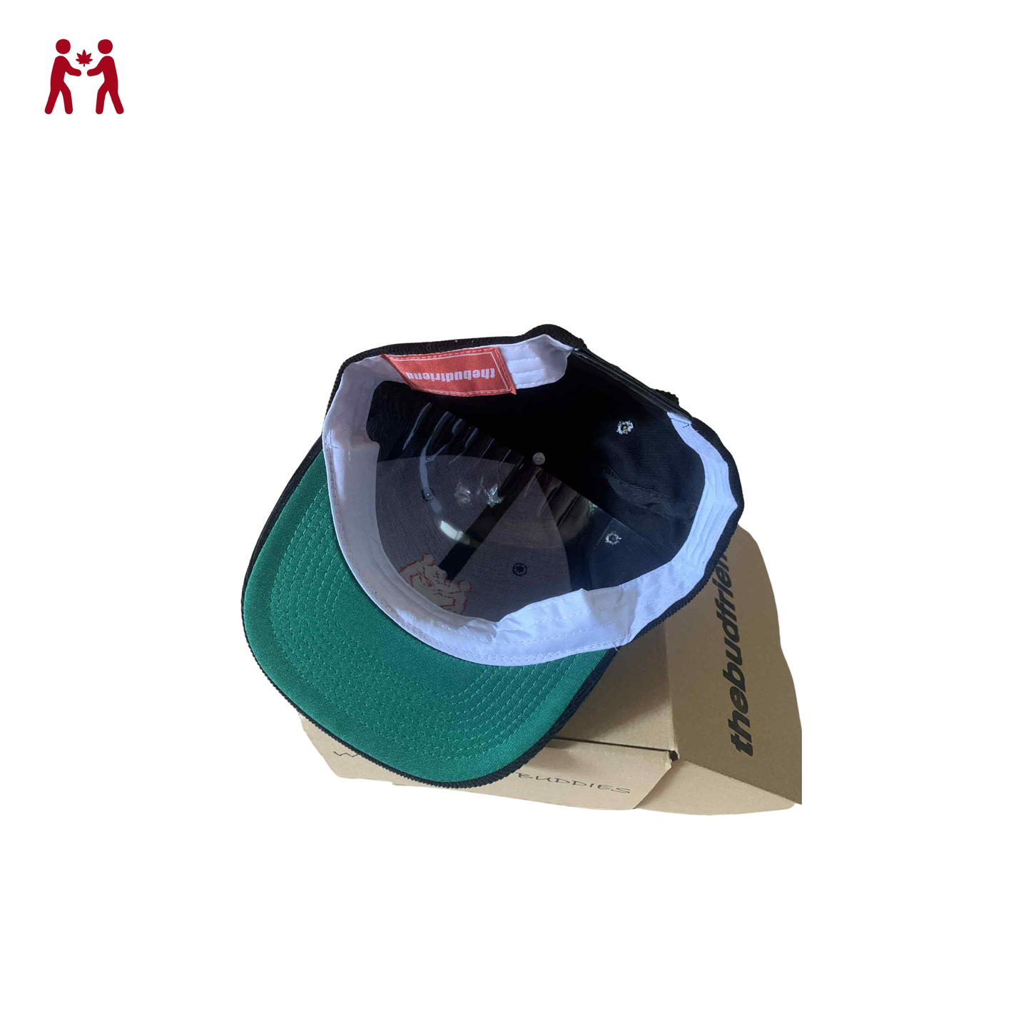 thebudfriend - CORDUROY CAP BLACK